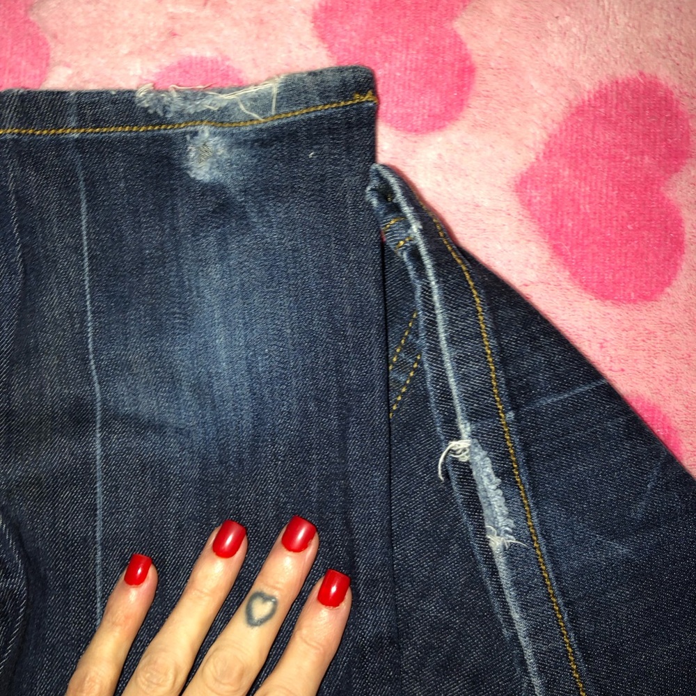 Rare vintage y2k Frankie B heart jeans - Picture 12 of 16